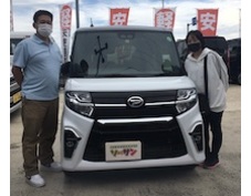 10/18ダイハツタントカスタムご納車