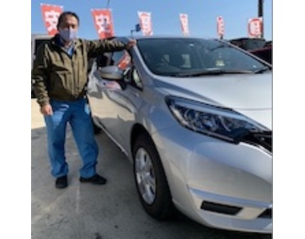 11 8日産ノートご納車 おめでとうございます 新古車や未使用車の軽自動車の納車式 埼玉ソーサン 公式