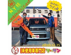 12/25スズキワゴンRご納車