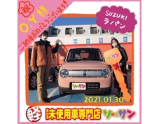 1/30スズキラパンご納車
