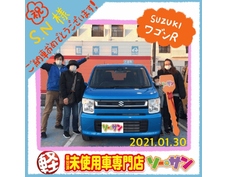 1/30スズキワゴンRご納車