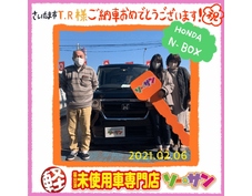 2/6ホンダN-BOXご納車
