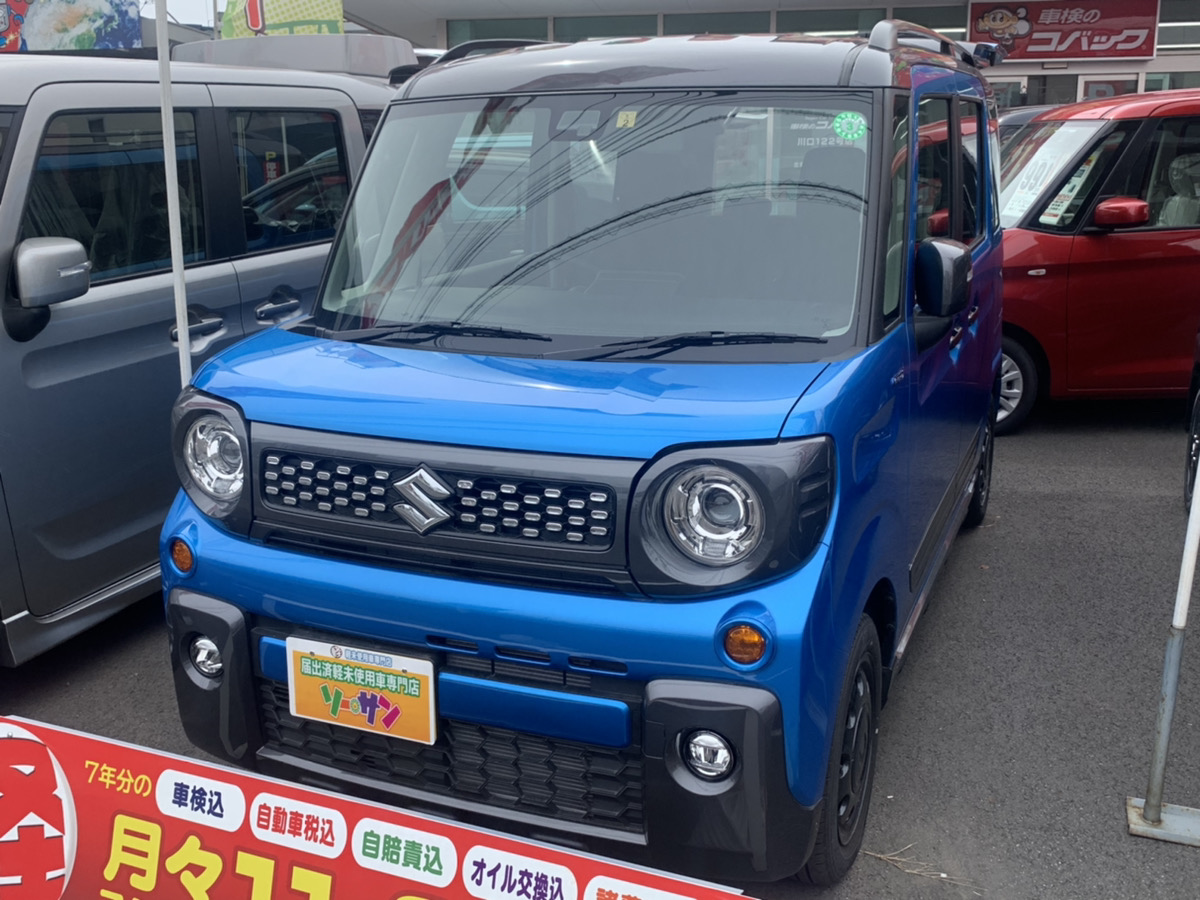 スズキスペーシアギア未使用車専門店の在庫一覧 ソーサン公式サイト
