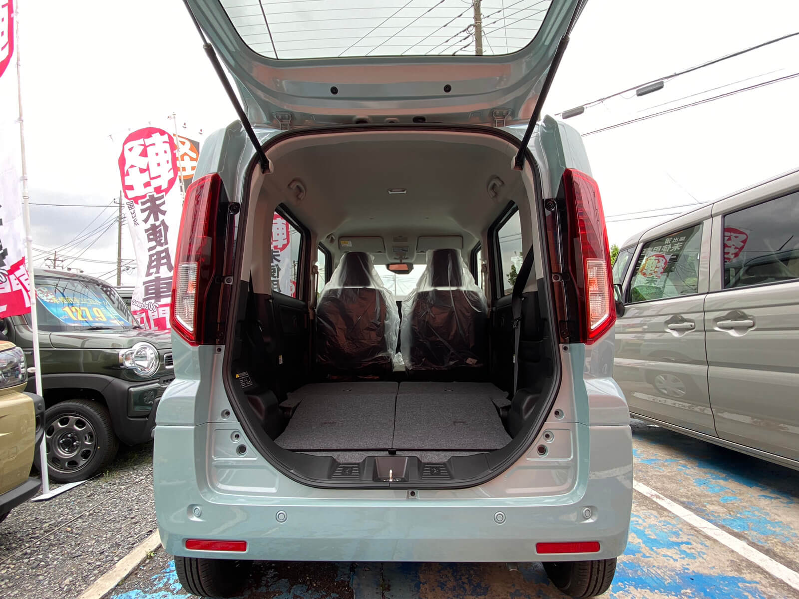 スペーシアG、街乗りもラクラク快適ドライブ！小回りが利く。