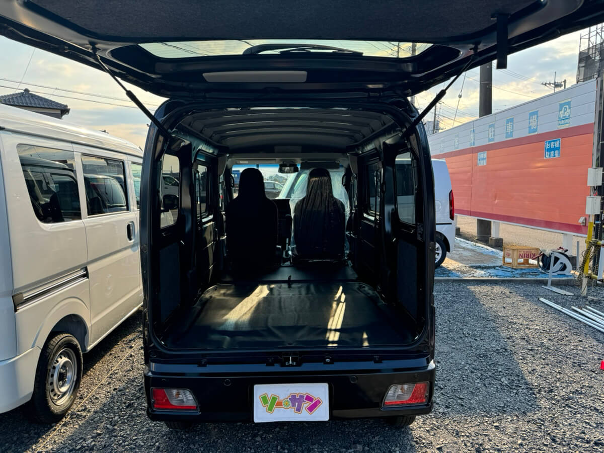 軽バン未使用車