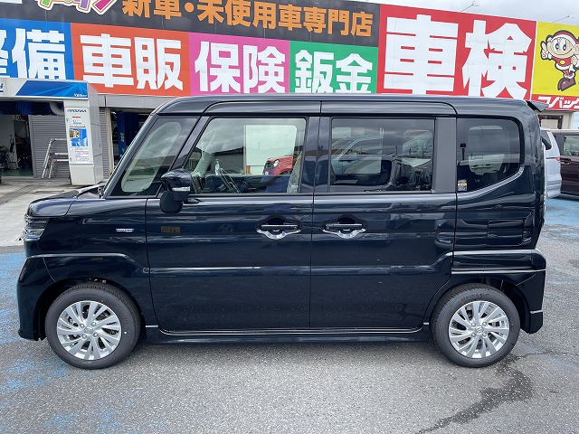 ラグジュアリーな「スペーシアカスタムGS」を新古車でお得に手に入れる。