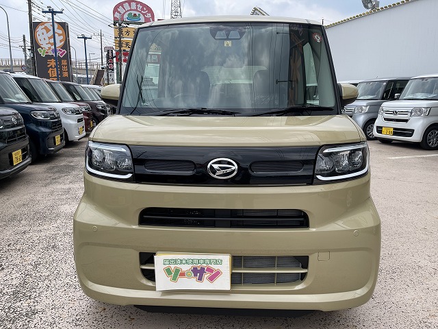 スライドドアで乗り降り楽々！タント X の新古車。