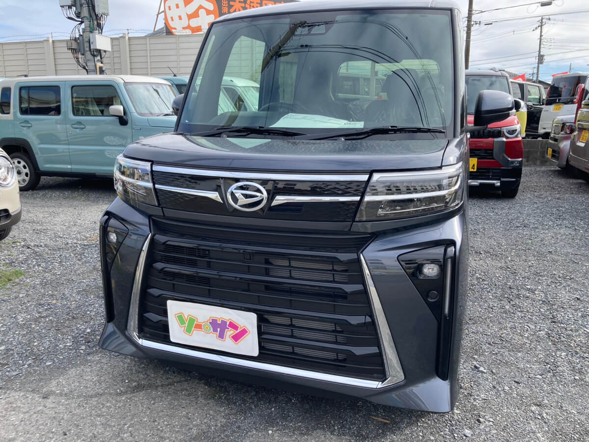 新古車軽自動車タントカスタム