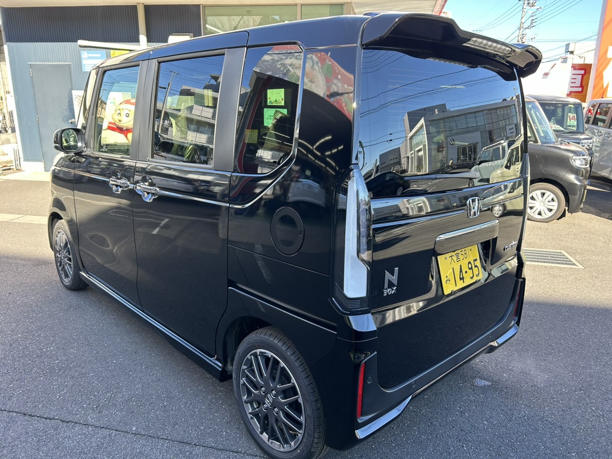 N-BOXカスタムターボ、ターボのパワーでストレスフリーな運転を。