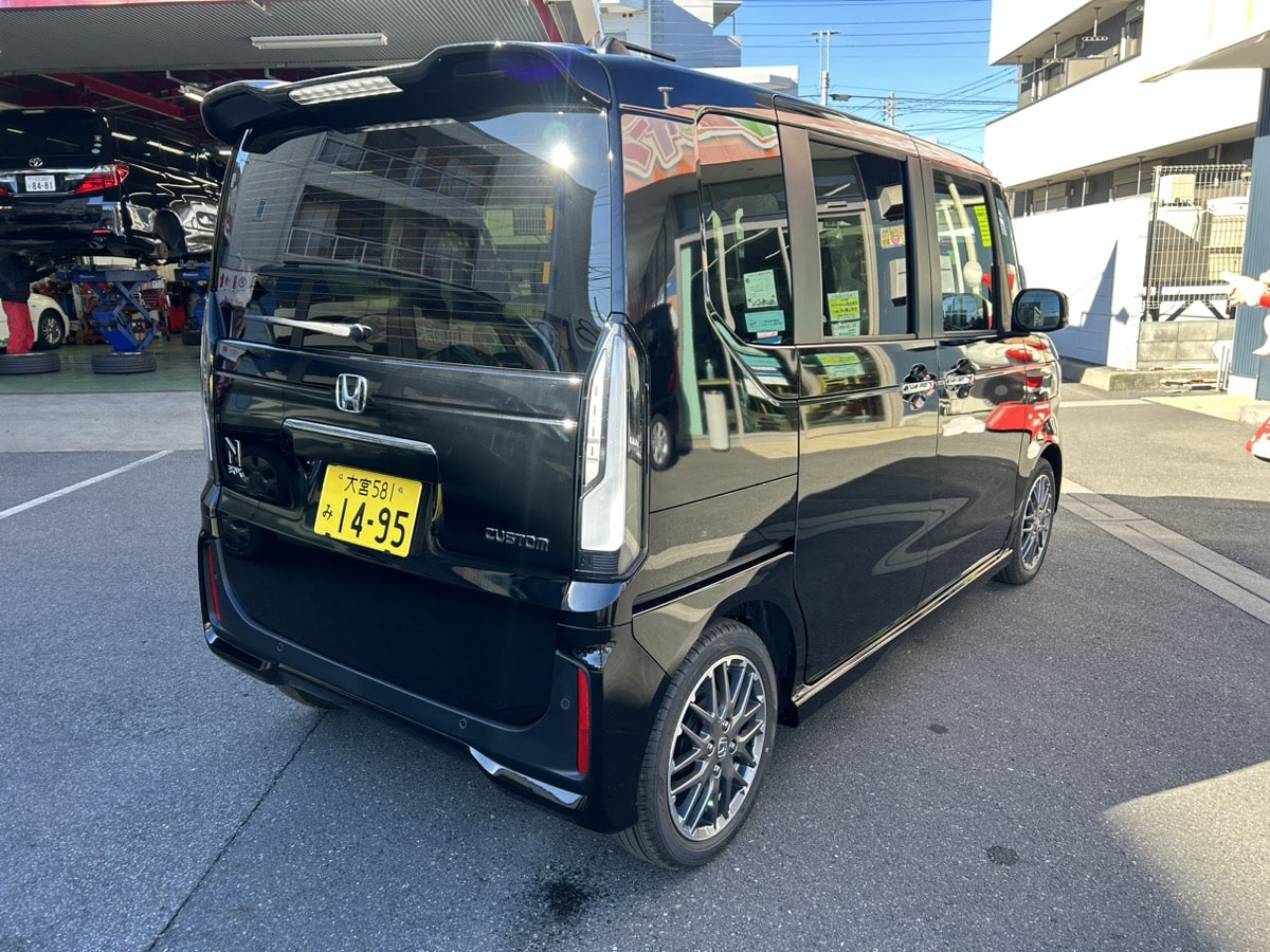 新古車N-BOXカスタムターボ、高速道路の合流もスムーズ！