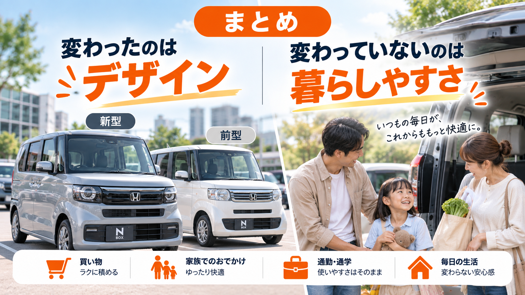 まとめ ── 変わったのはデザイン、変わっていないのは暮らしやすさ