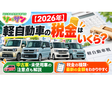川口の展示場に並ぶ届出済未使用車の外観