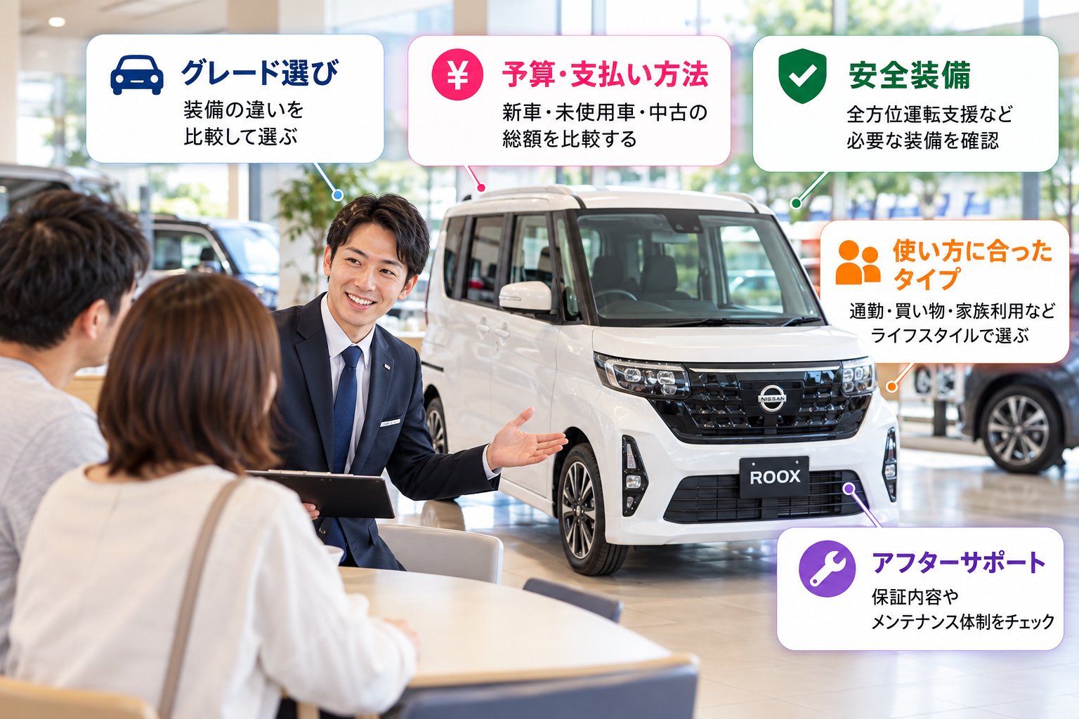 販売スタッフが見た、ルークス選びで後悔しないポイント