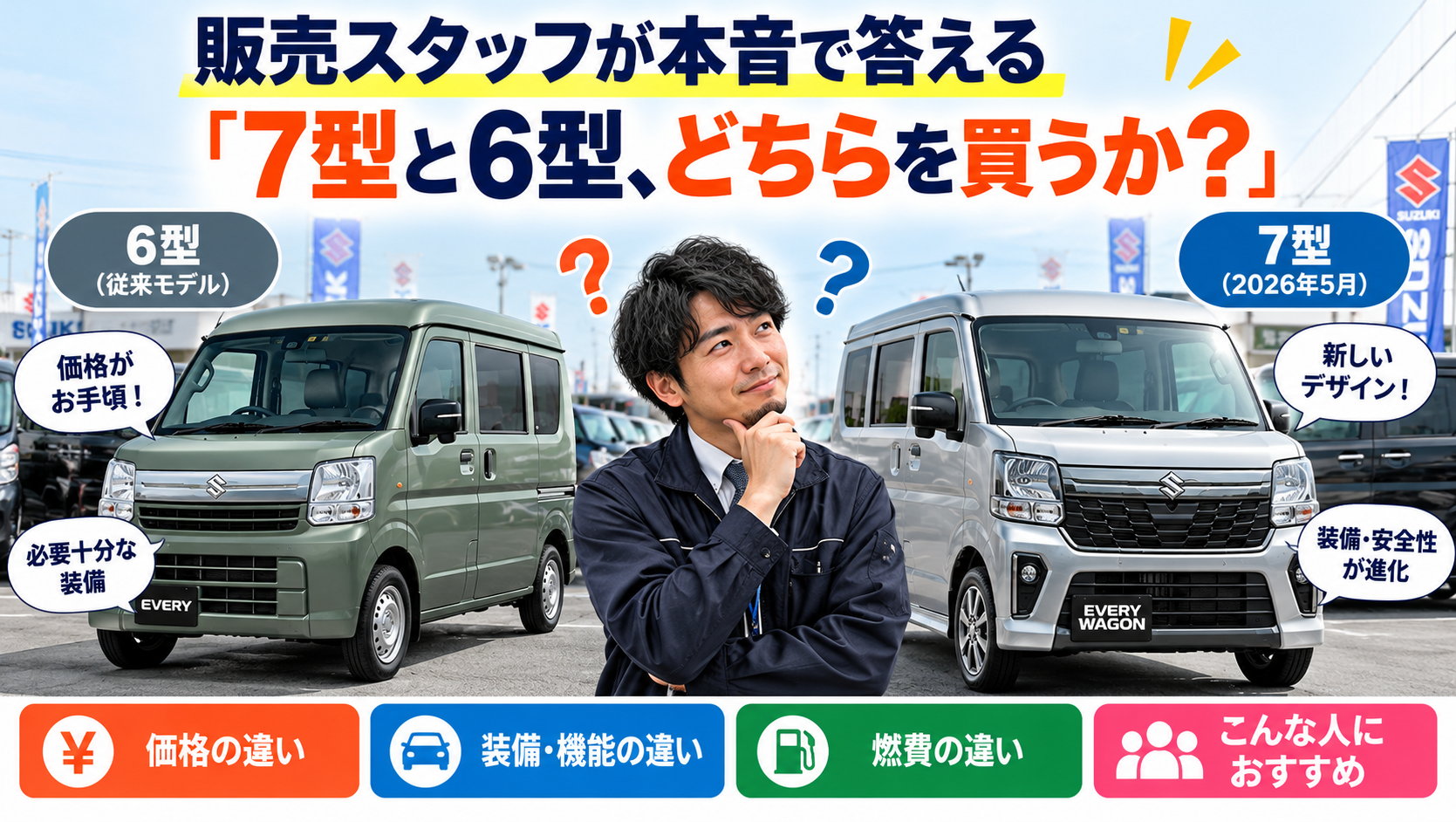 販売スタッフが本音で答える「7型と6型、どちらを買うか」